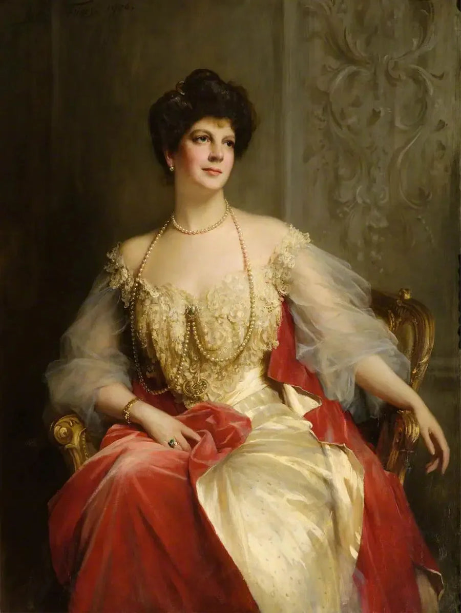 Die ehrenwerte Ethel Louise Forbes-Leith (1872–1930), Lady Forbes Leith - Luke Fildes