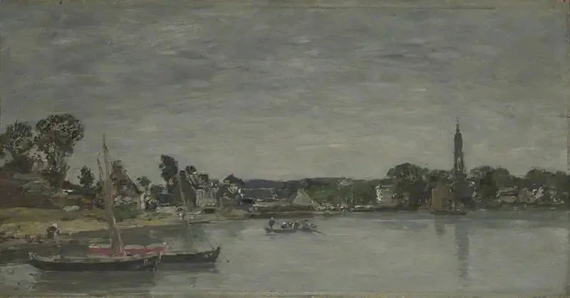 Das Krankenhaus-Camfrout, Bretagne - Eugène Boudin
