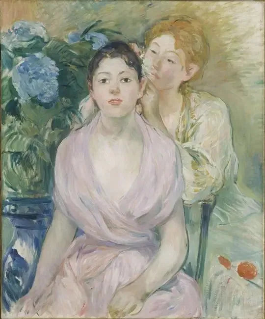 Die Hortensie - Berthe Morisot