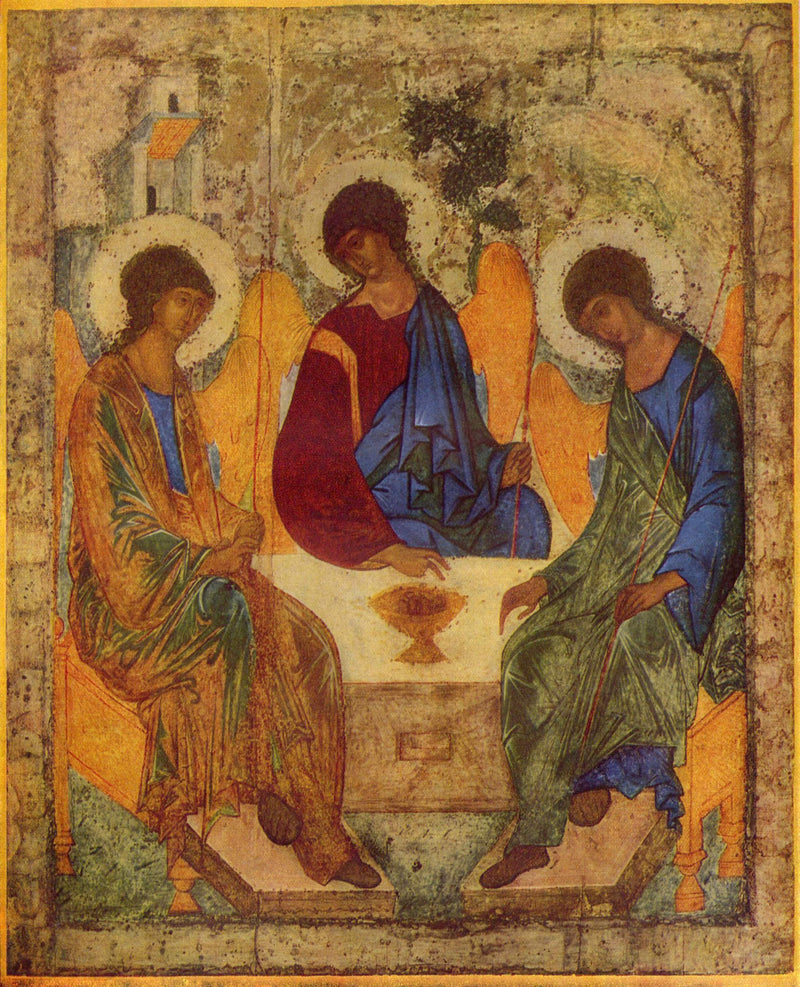 Die Gastfreundschaft Abrahams - Andreï Roublev