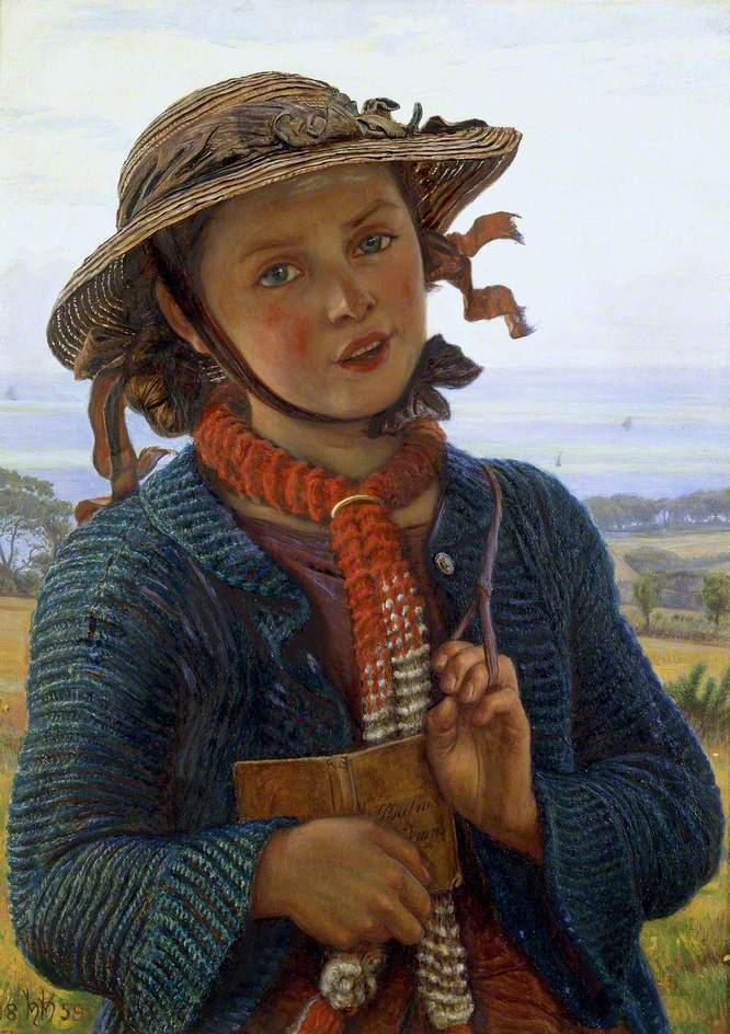 Das Schulmädchen-Hymne - William Holman Hunt
