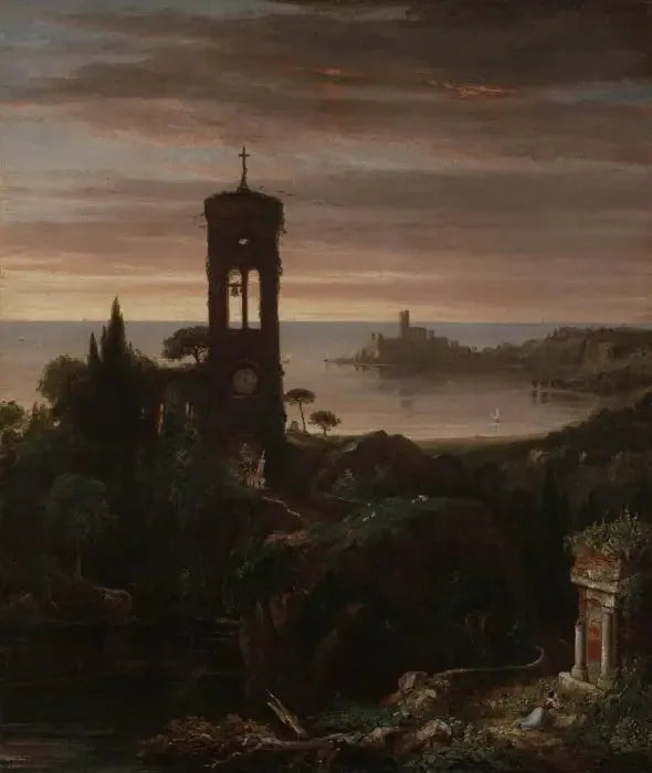 Das Hymne der Vespern - Thomas Cole