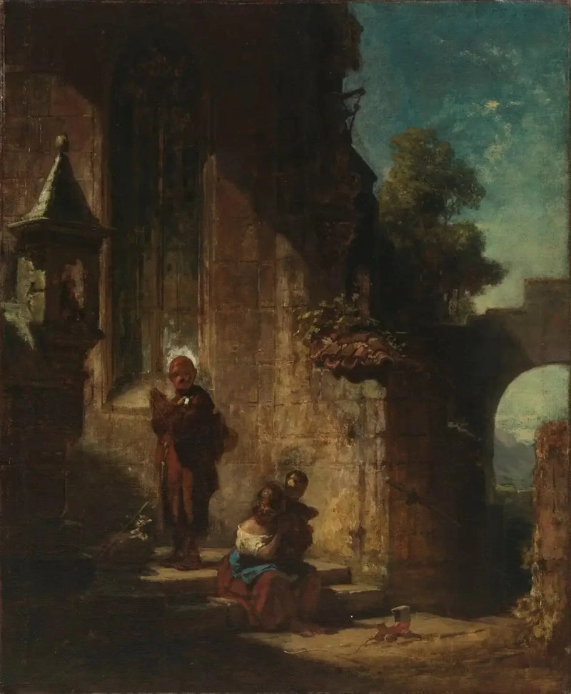 Der Heuchler - Carl Spitzweg