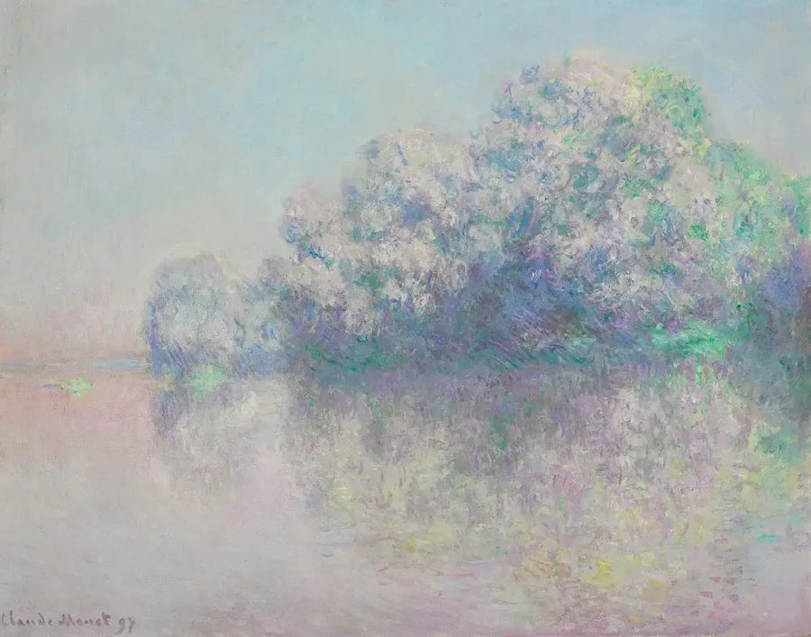 Die Brennnesselinsel - Claude Monet