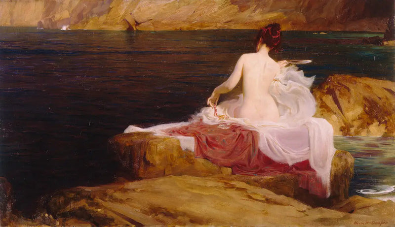 Die Insel der Calypso - Herbert Draper