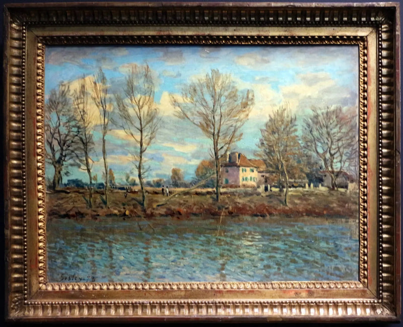 Die Insel der Großen Jatte - Alfred Sisley