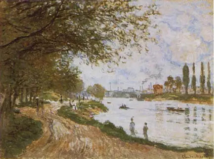 Die Insel La Grande Jatte - Claude Monet