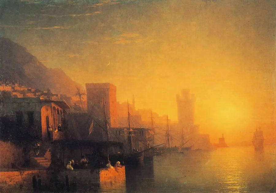 Die Insel Rhodos - Ivan Aïvazovski