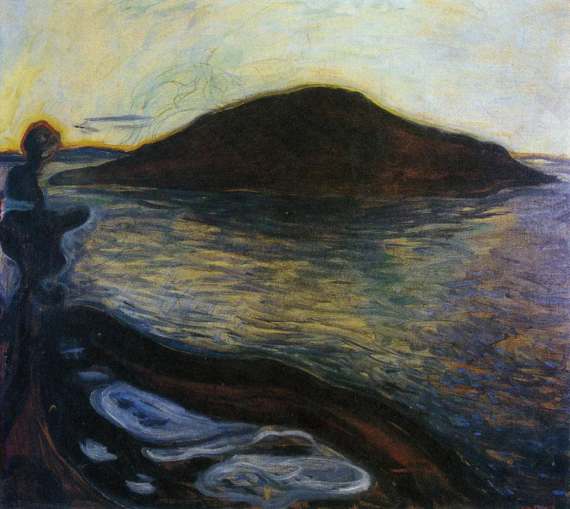 Die Insel - Edvard Munch