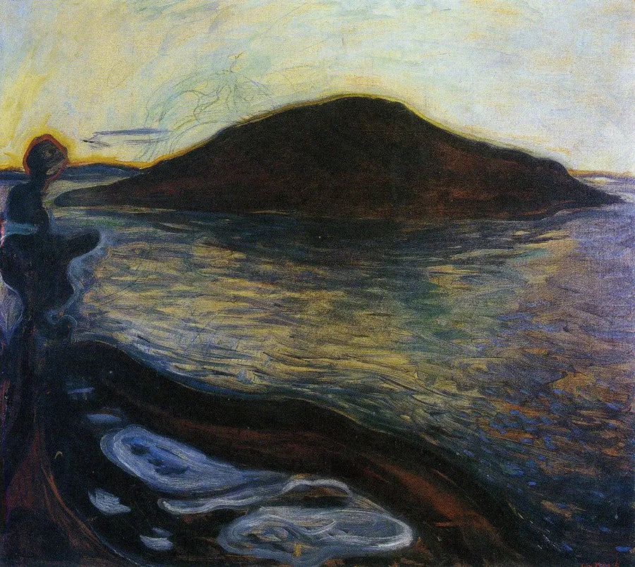 Die Insel - Edvard Munch