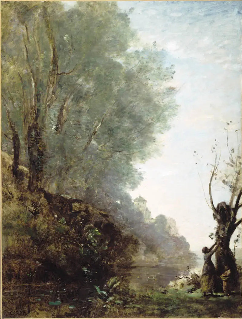 Das glückliche Insel - Jean-Baptiste Camille Corot