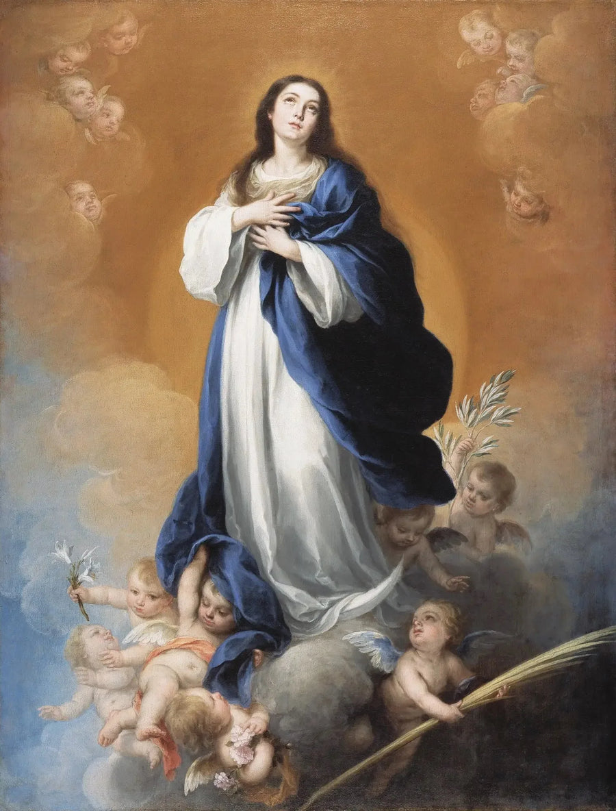 Die Unbefleckte Empfängnis - Bartolomé Esteban Murillo