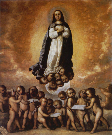 Die Unbefleckte Empfängnis als Kind - Francisco de Zurbarán