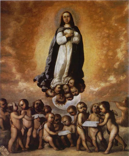Die Unbefleckte Empfängnis als Kind - Francisco de Zurbarán