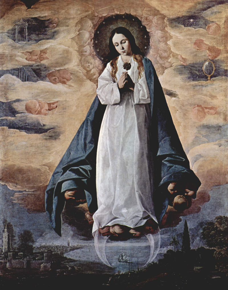 Die Unbefleckte Empfängnis - Francisco de Zurbarán