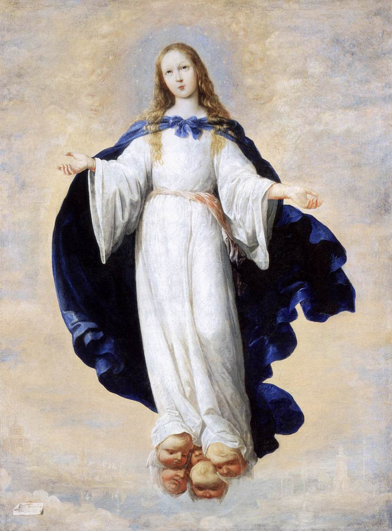 Die Unbefleckte Empfängnis - Francisco de Zurbarán