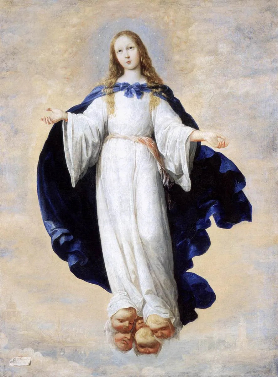 Die Unbefleckte Empfängnis - Francisco de Zurbarán