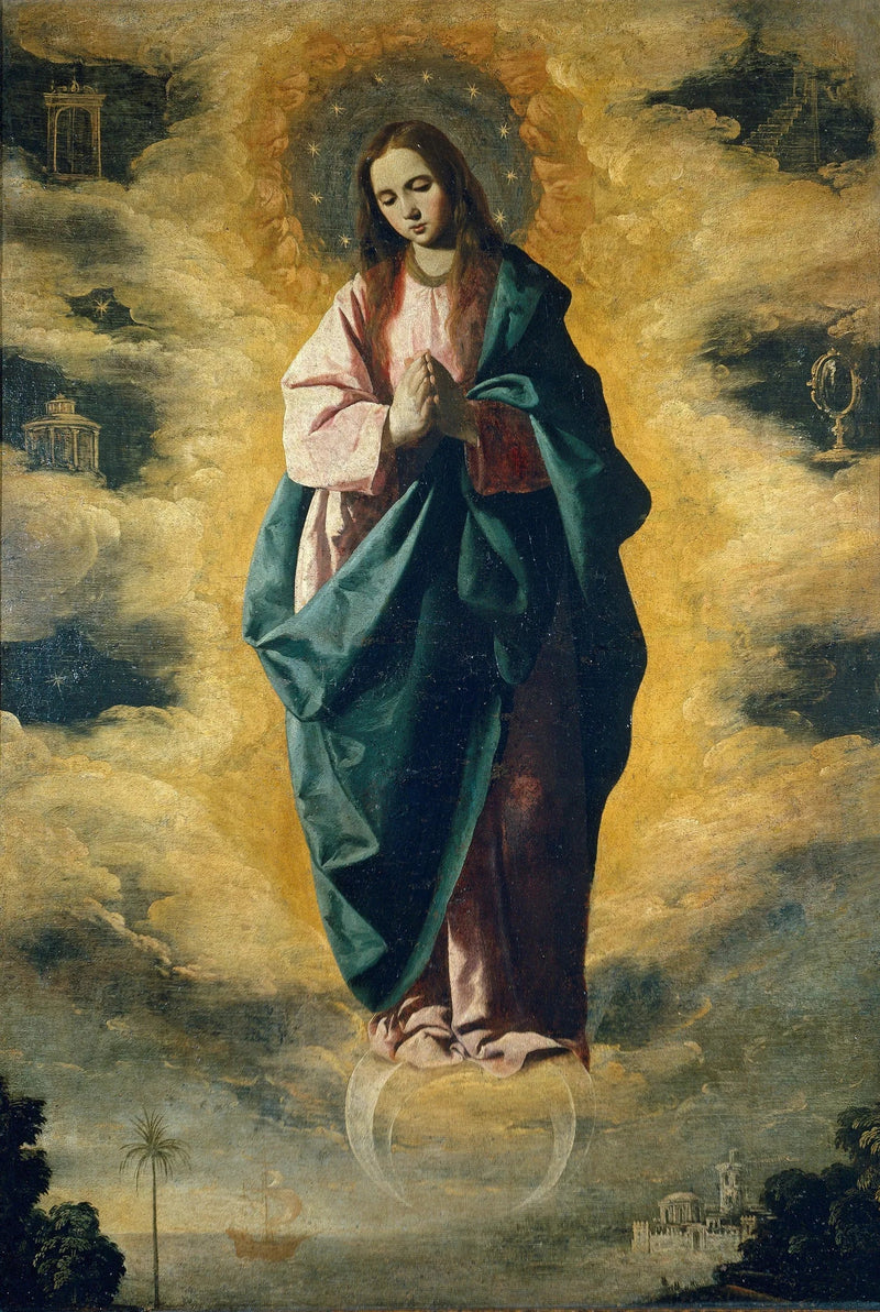 Die Unbefleckte Empfängnis - Francisco de Zurbarán