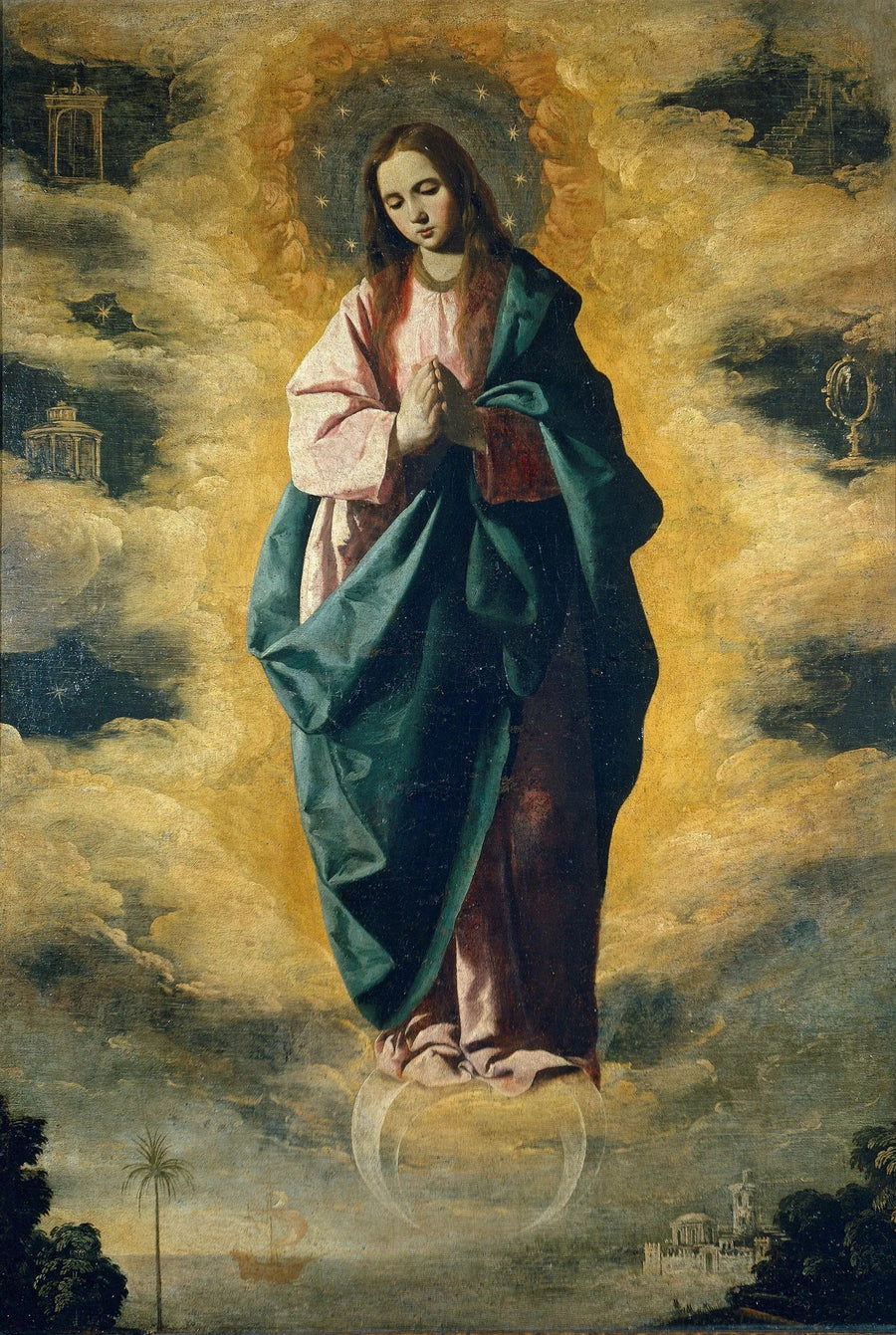 Die Unbefleckte Empfängnis - Francisco de Zurbarán