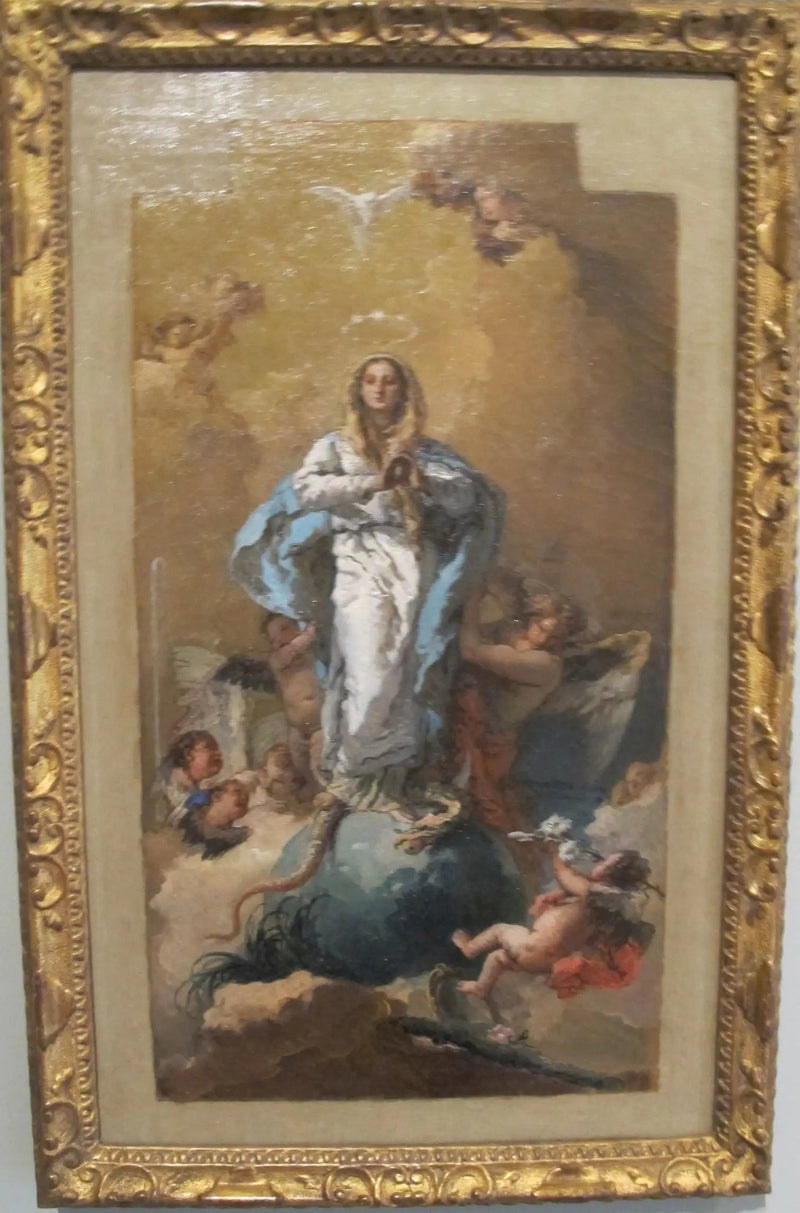 Die Unbefleckte Empfängnis - Giovanni Battista Tiepolo