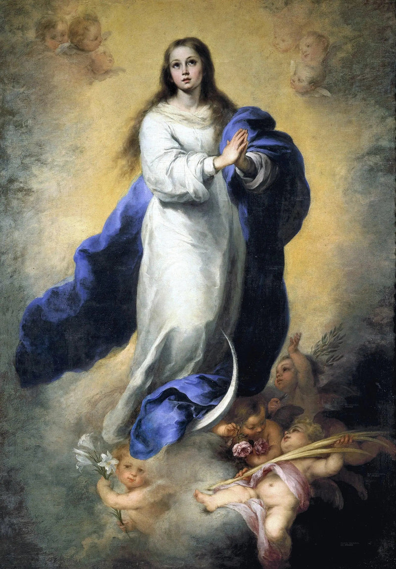 Die Unbefleckte Empfängnis von El Escorial - Bartolomé Esteban Murillo