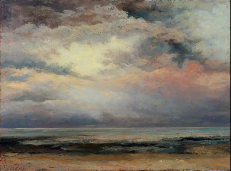 Die Unermesslichkeit - Gustave Courbet