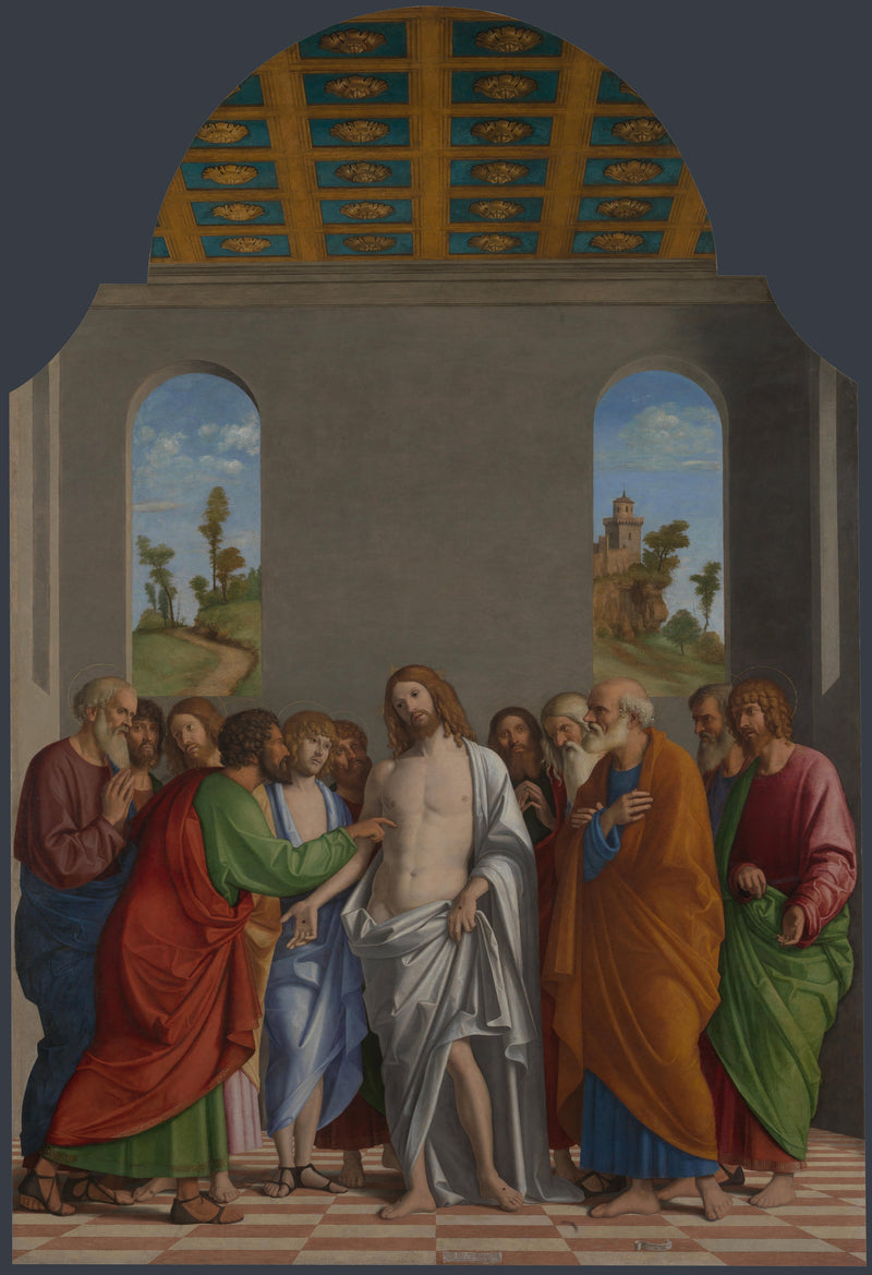 Der Unglaube des heiligen Thomas - Cima da Conegliano