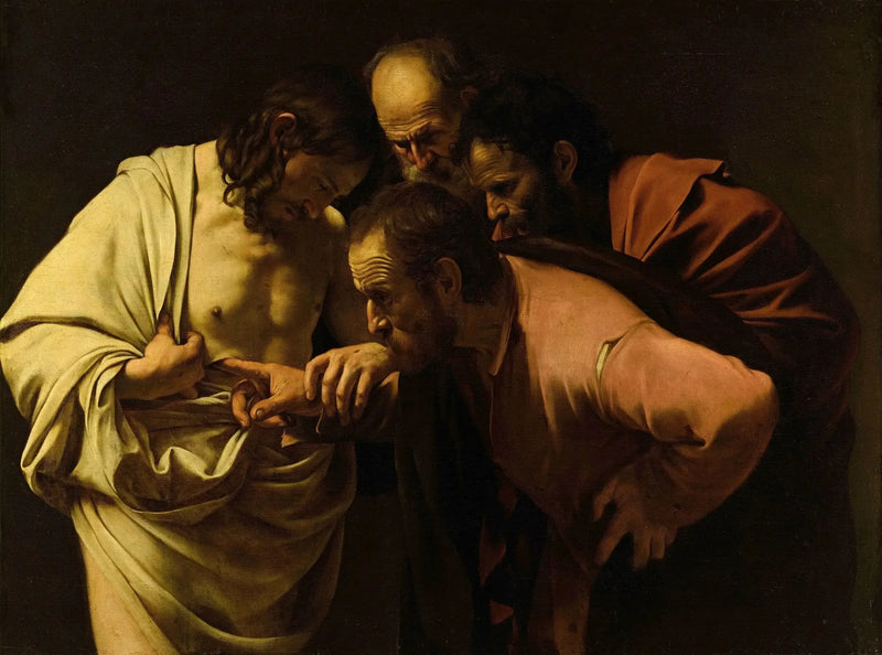 Die Ungläubigkeit des heiligen Thomas - Caravaggio