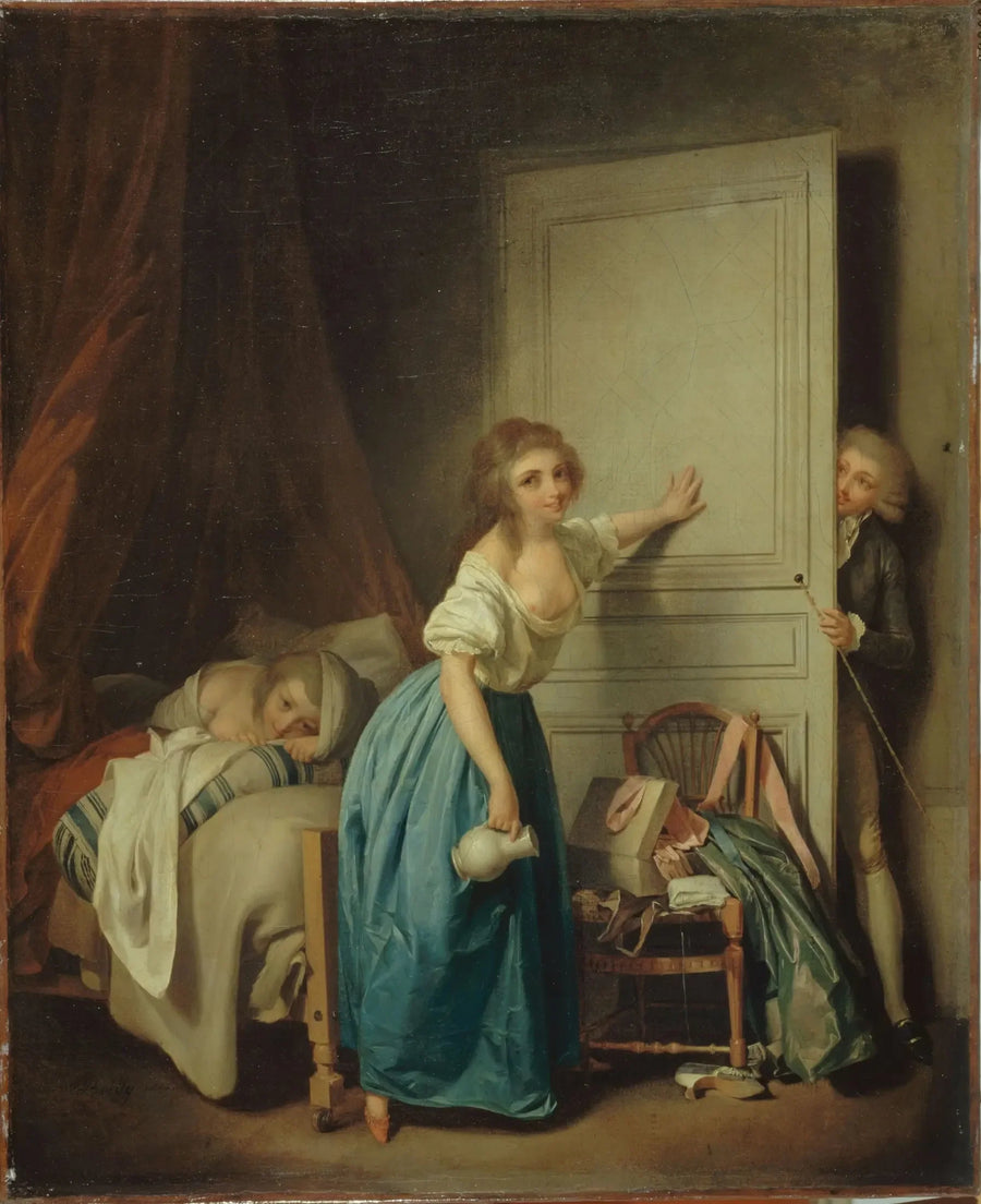 Die Indiskretion - Louis-Léopold Boilly