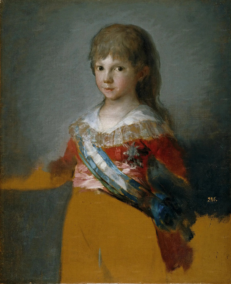 Der Infant François de Paule - Francisco de Goya