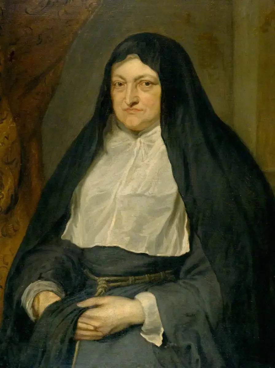 Die Infantin Isabelle Claire Eugénie (1566–1633), Erzherzogin von Österreich und Regent der Niederlande - Antoine van Dyck