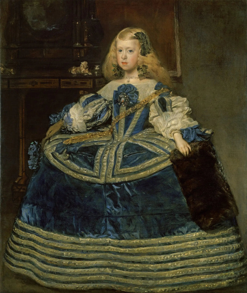 Die Infantin Margarete in Blau - Diego Velázquez