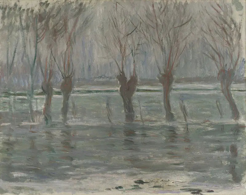 Die Überschwemmung - Claude Monet