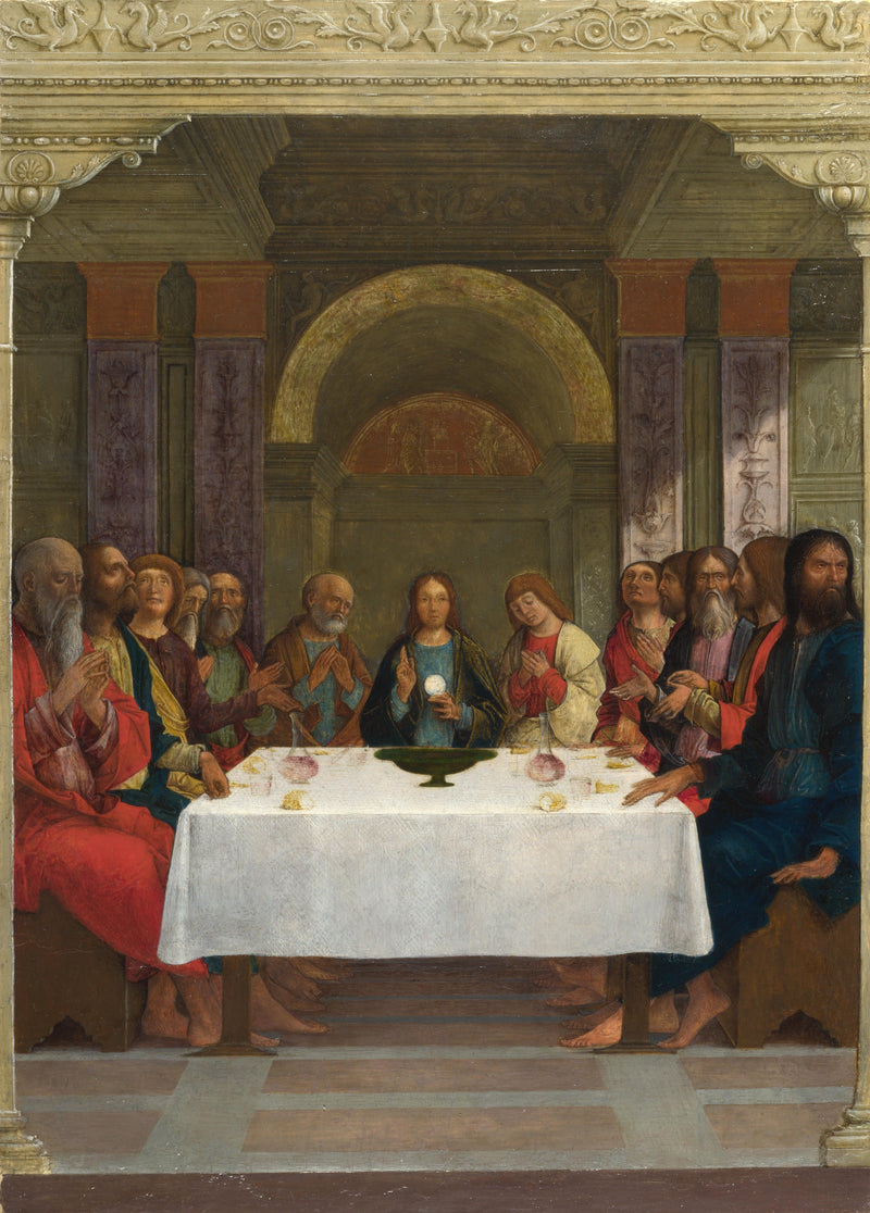 Die Institution der Eucharistie - Ercole de’ Roberti