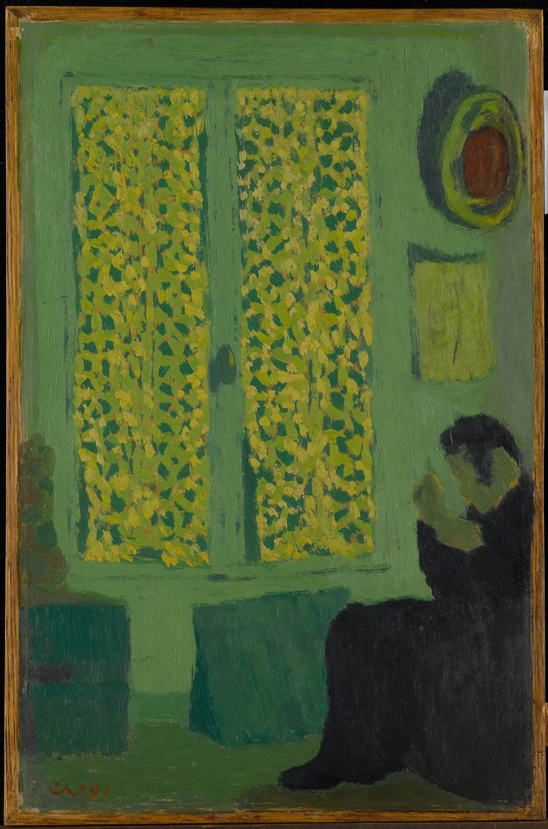 Das grüne Interieur - Édouard Vuillard