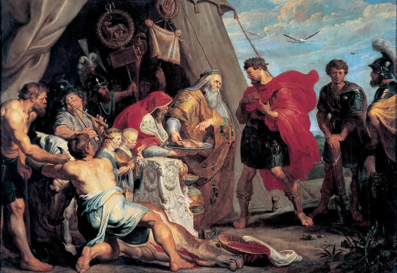 Die Interpretation des Opfers - Peter Paul Rubens