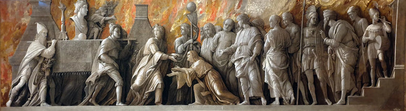 Die Einführung des Kults der Kybele in Rom - Andrea Mantegna