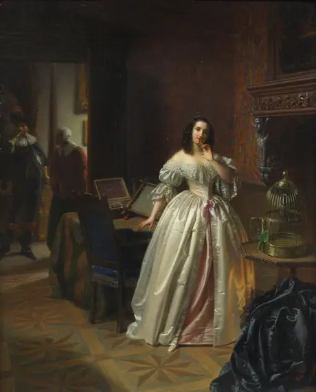 Der Gast - Eugène Delacroix