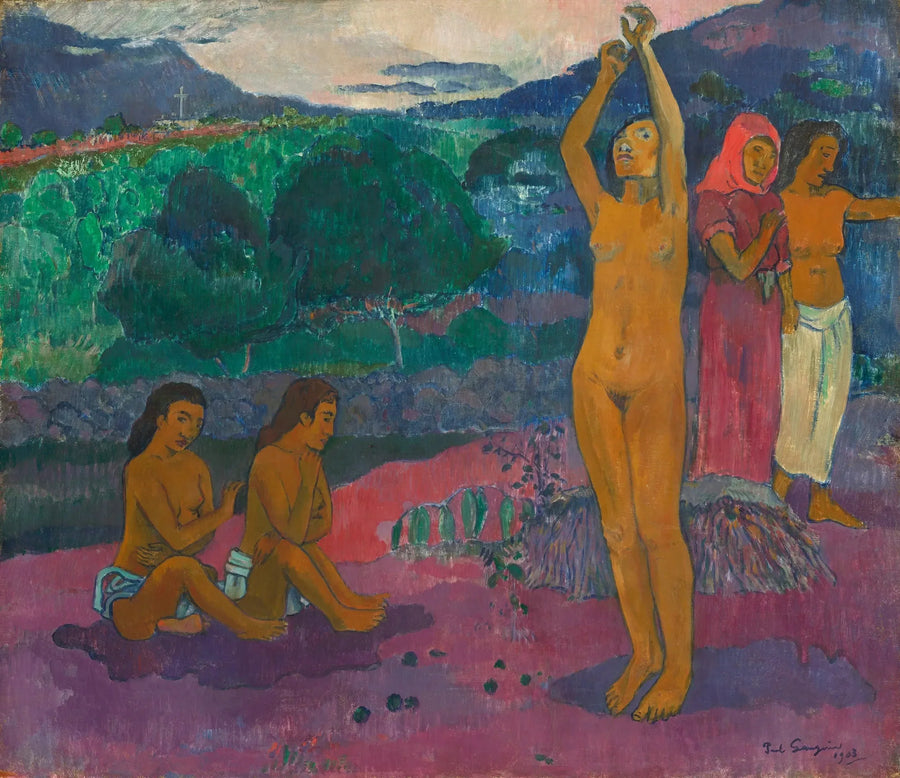 Die Anrufung - Paul Gauguin