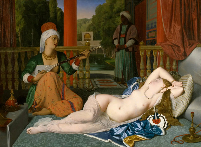 Die Odaliske mit dem Sklaven - Jean-Auguste-Dominique Ingres