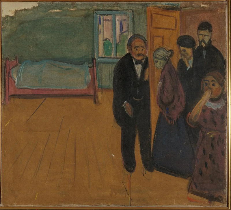 Der Geruch des Todes - Edvard Munch