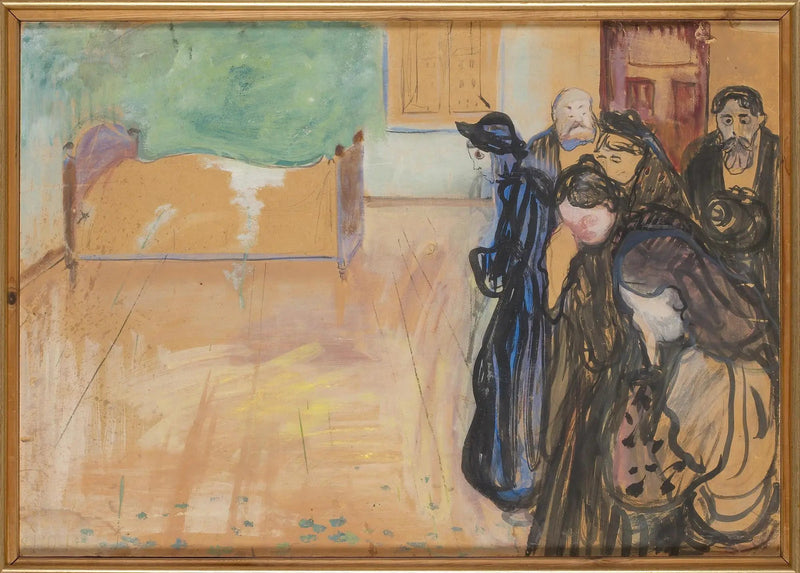 Der Geruch des Todes - Edvard Munch