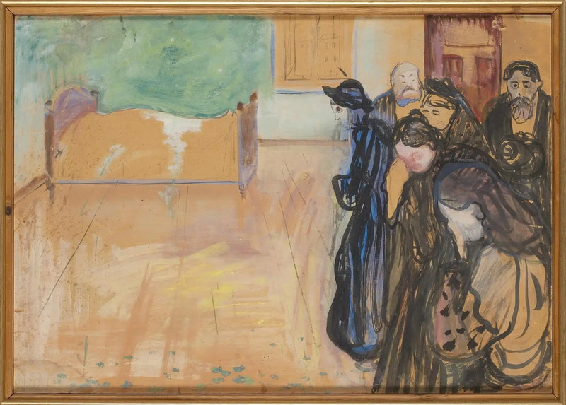 Der Geruch des Todes - Edvard Munch