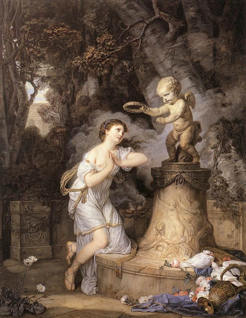 Die Opfergabe der Liebe - Jean-Baptiste Greuze