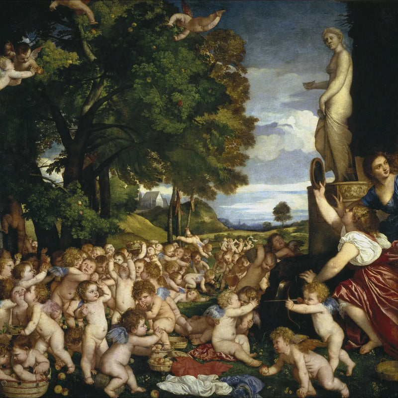 Das Opfer an Venus - Titian