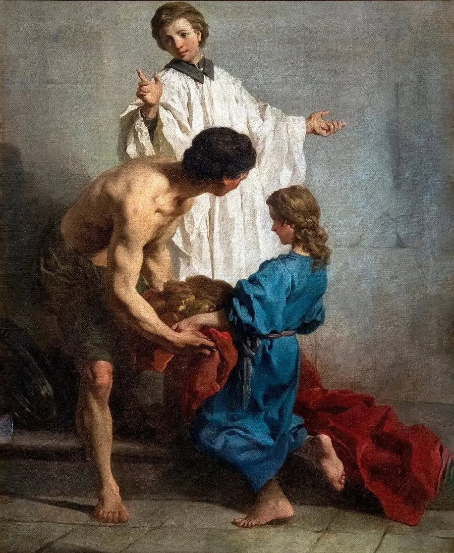 Das Opfer der Brote - Pierre Subleyras