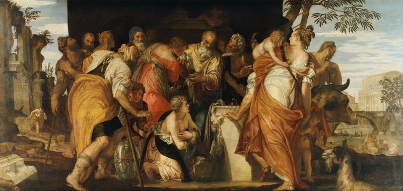 David's Salbung - Paul Véronèse