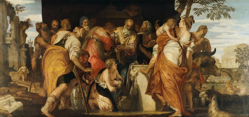 David's Salbung - Paul Véronèse