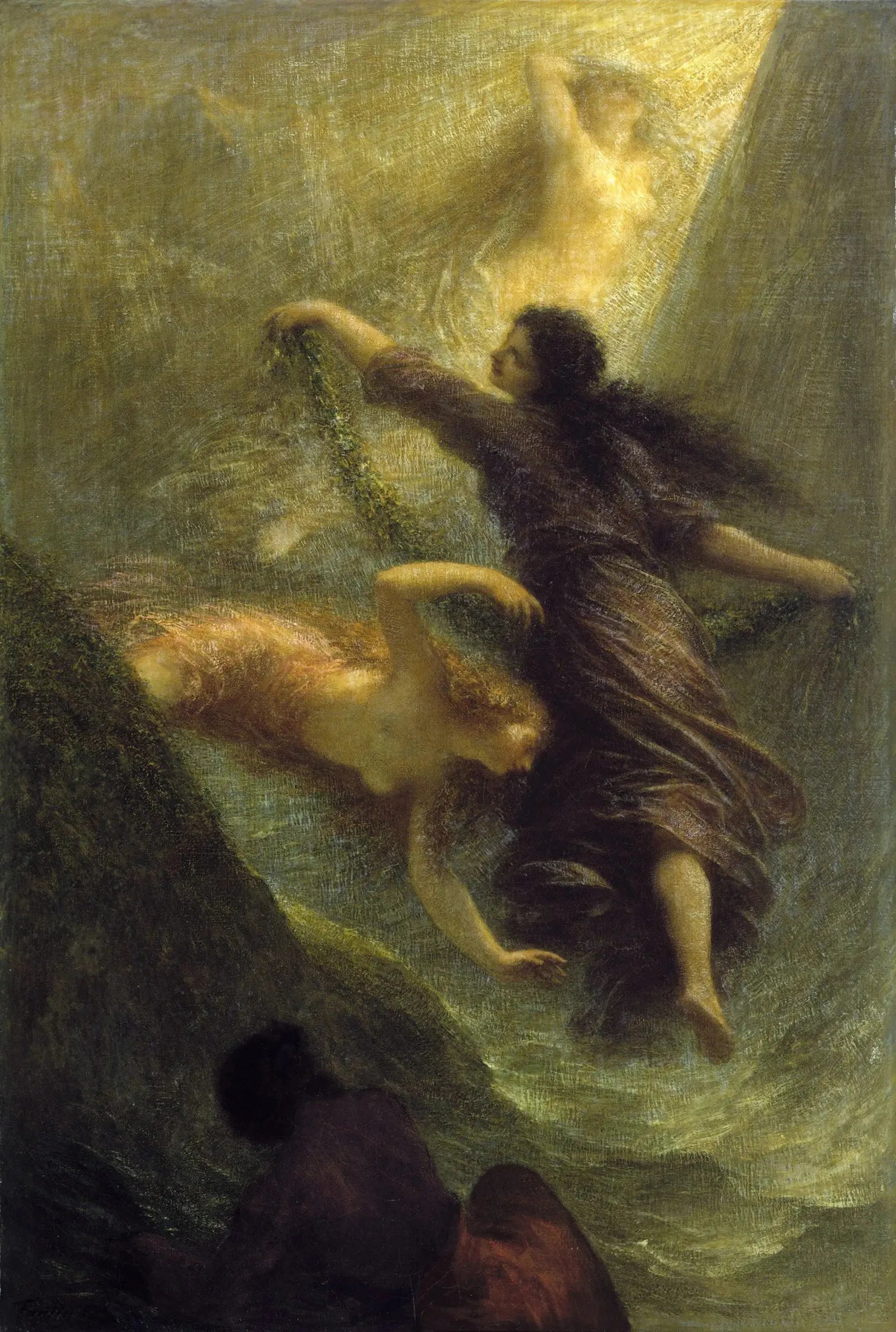 L'Or du Rhin - Henri Fantin-Latour image 1 tableau peint à l’huile sur toile