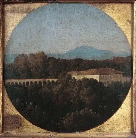 Die Orangerie der Villa Borghèse - Jean-Auguste-Dominique Ingres